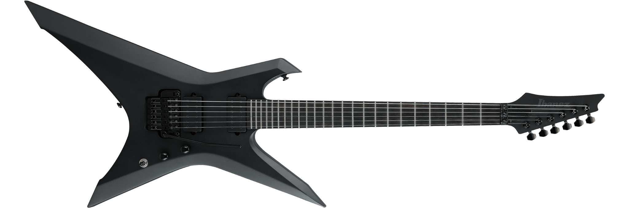 Supplied black Ibanez Xiphos guitar reference